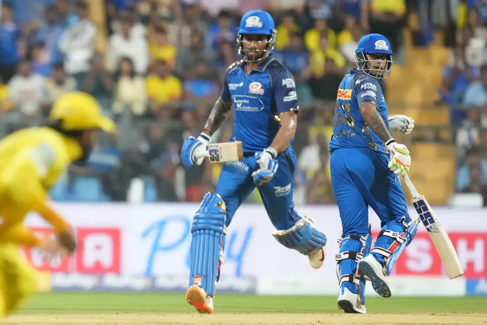 Suryakumar Yadav and Tilak briefly resisted for Mumbai Indians