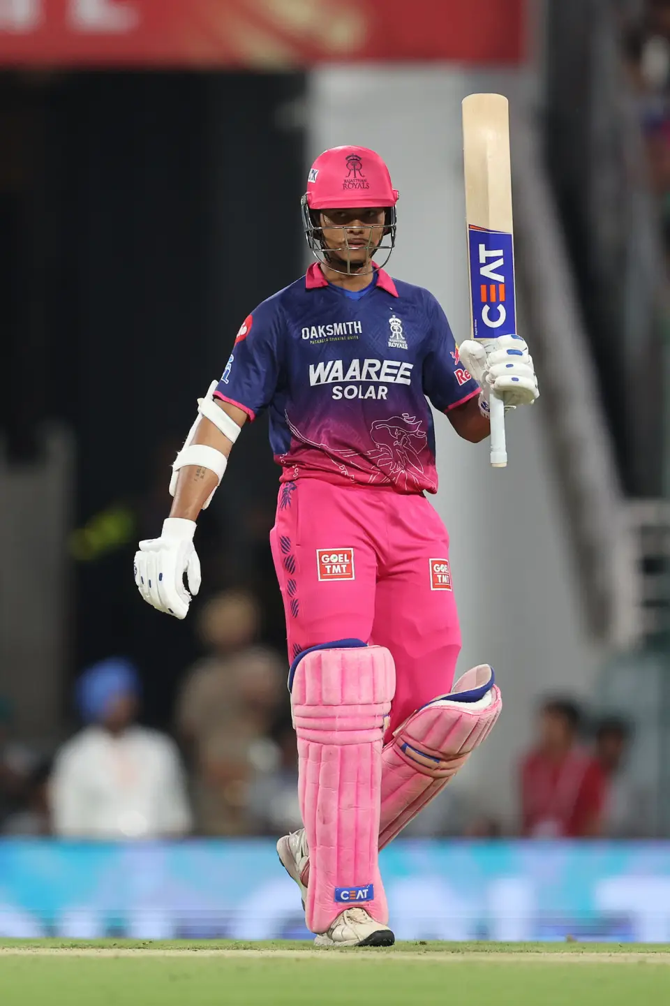 Yashasvi Jaiswal scored a half-century.