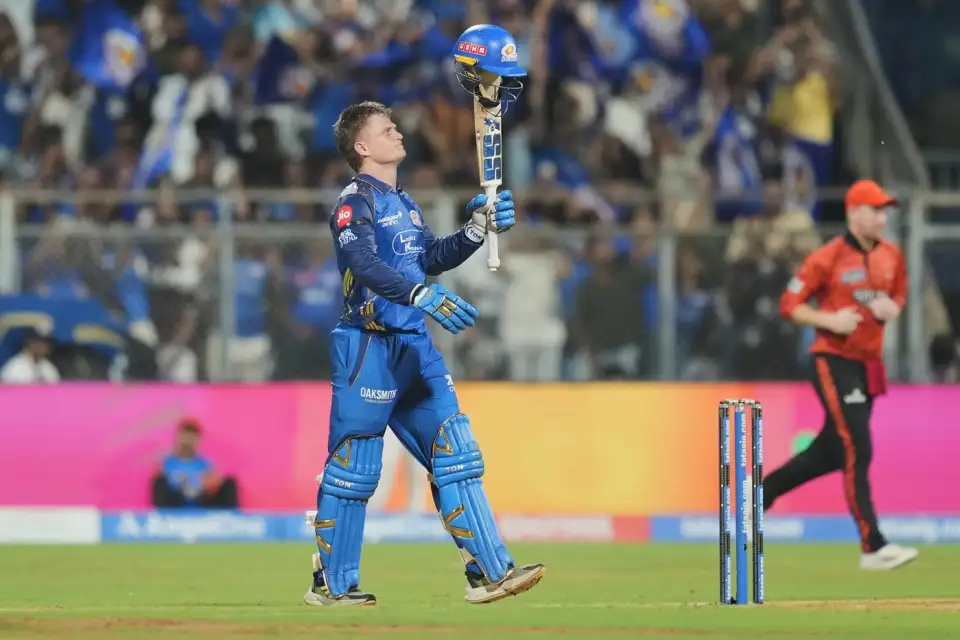 Ryan Rickelton scored a century (100+ runs).