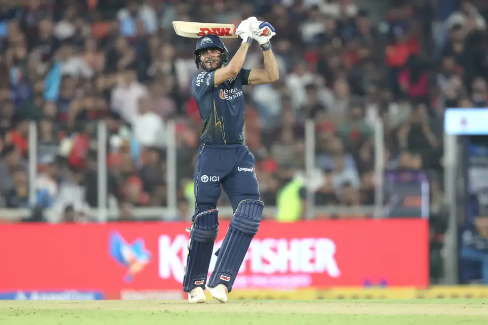 Shubman Gill smashed 35 off his first ten balls