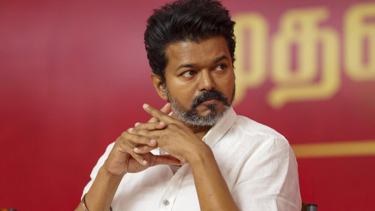 Actor and Tamilaga Vettri Kazhagam (TVK) chief Vijay