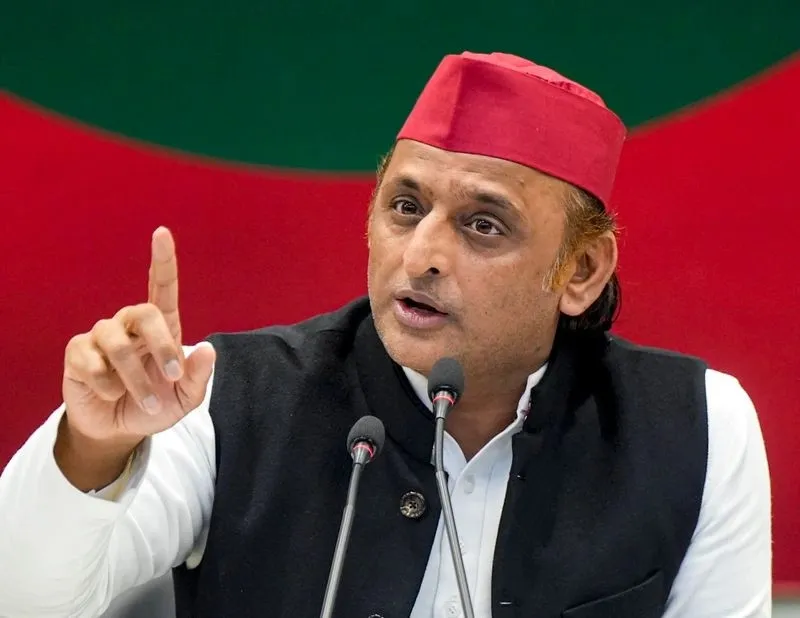 Samajwadi Party president Akhilesh Yadav.