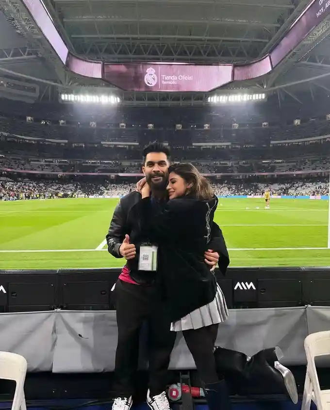 Mouni Roy and Suraj Nambiar