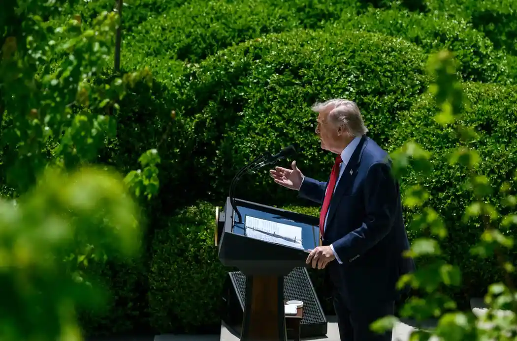 US President Donald Trump