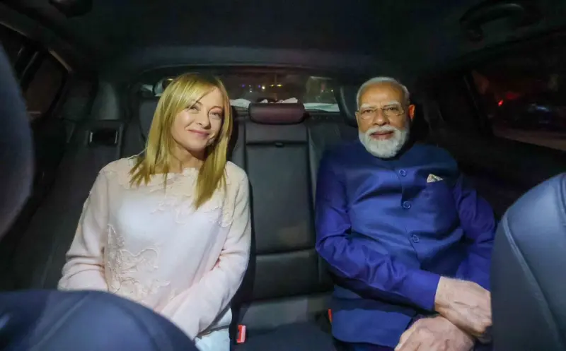 PM Modi and Giorgia Meloni