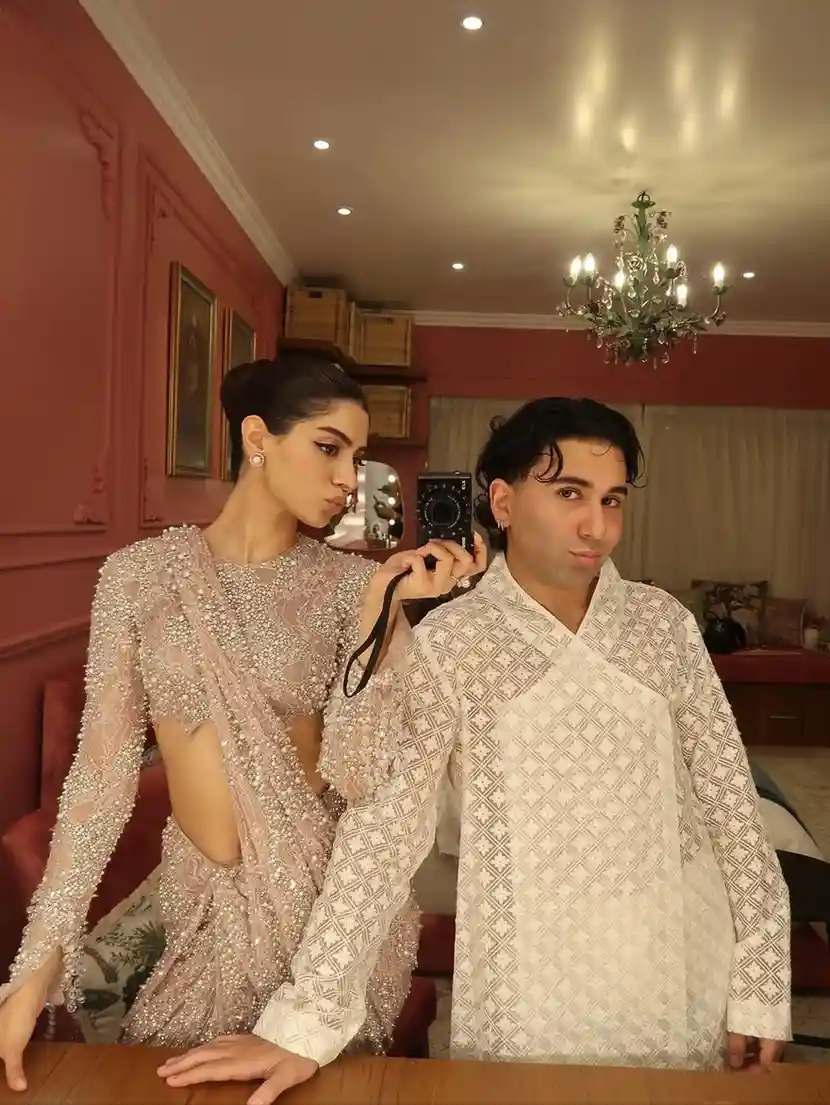 Khushi Kapoor and Orry