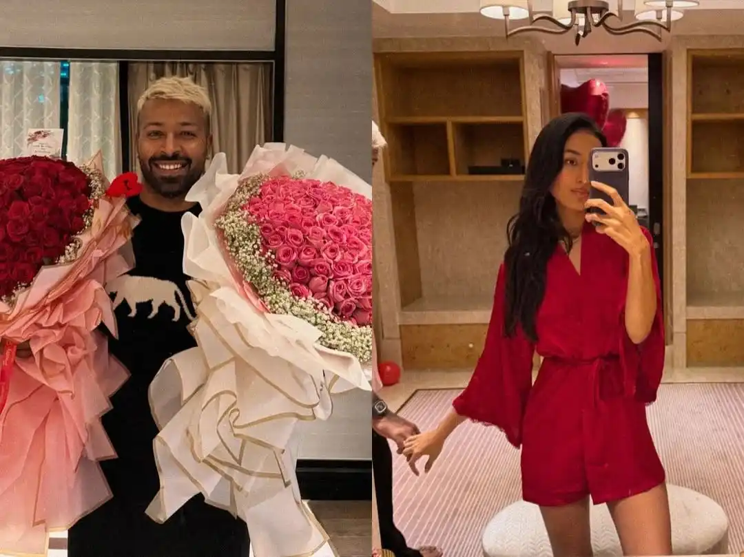 Hardik Pandya and Mahika Sharma