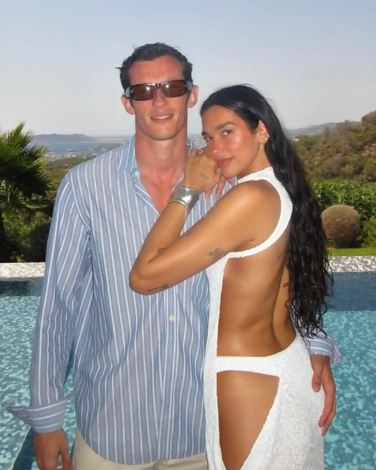 Callum Turner and Dua Lipa