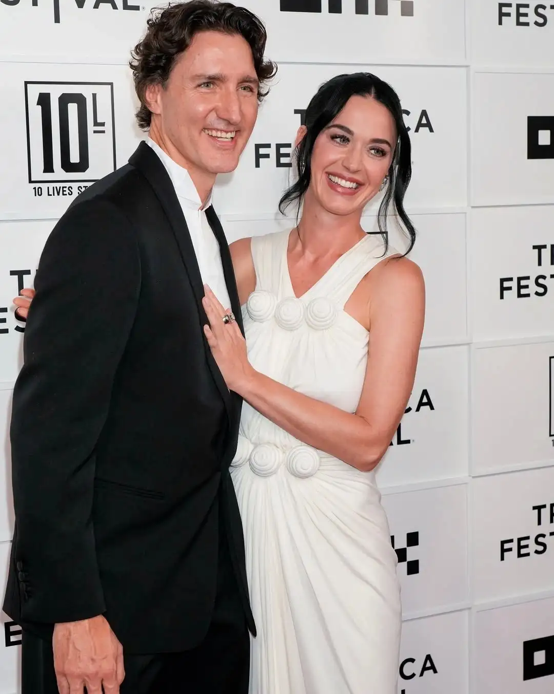 Katy Perry and Justin Trudeau