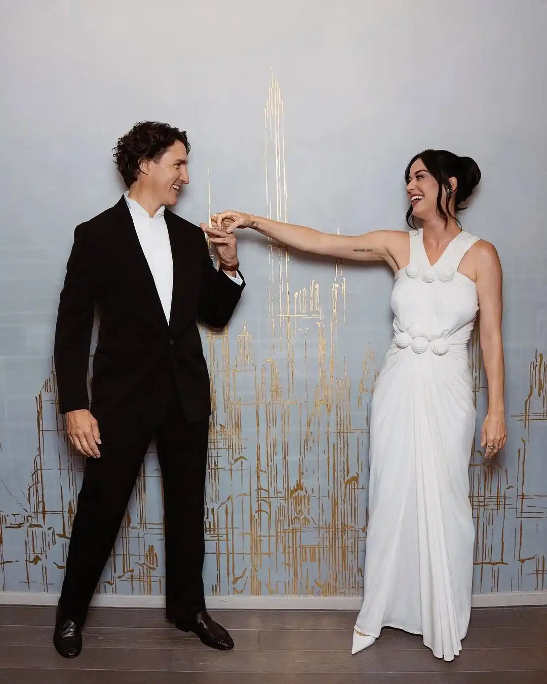 Katy Perry and Justin Trudeau