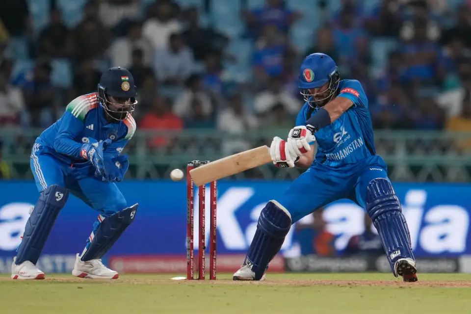 Rahmat Shah started well against spin.