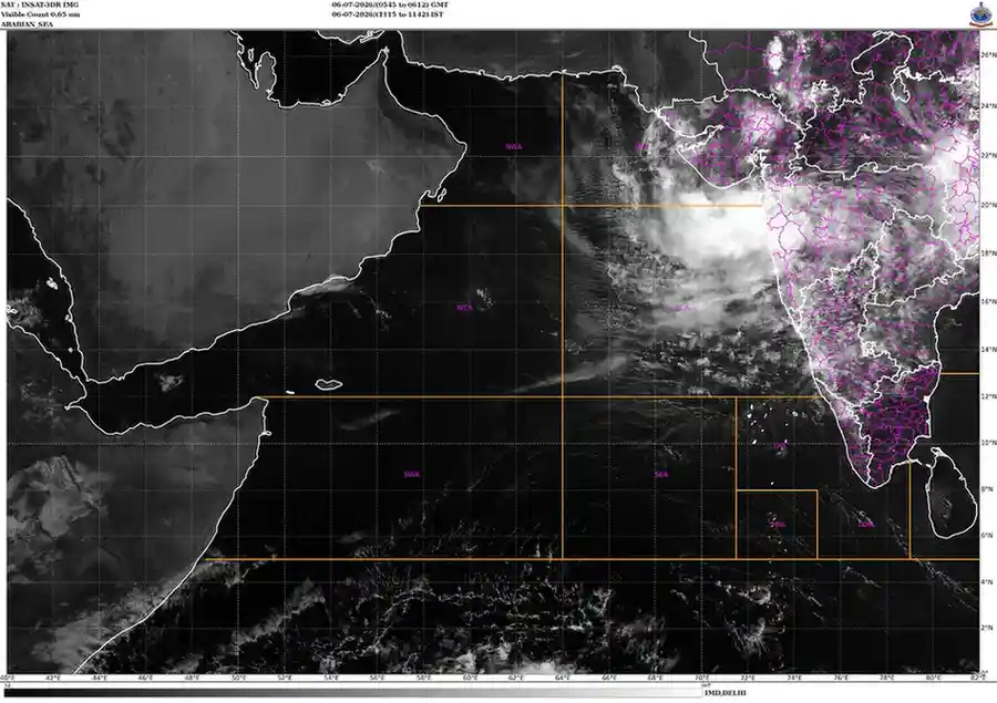 SAT-INSAT-3DR IMG ARABIAN_SEA