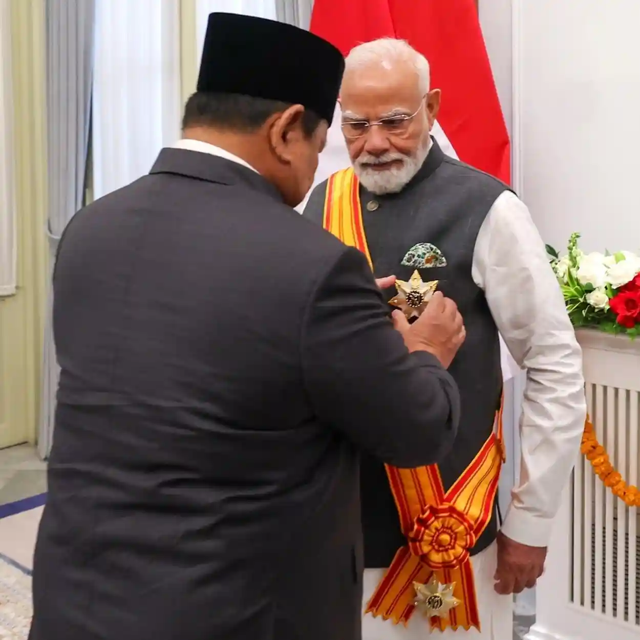 Indonesia's President Presents Prestigious Award to Prime Minister Narendra Modi