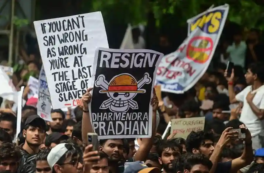The CJP wants India's Education Minister Dharmendra Pradhan to resign