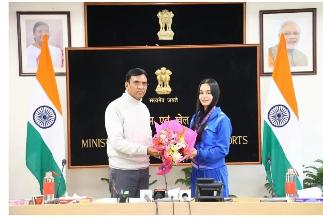 Sports minister of India is Mansukh Mandaviya and Junior Squash Champion Anahat Singh