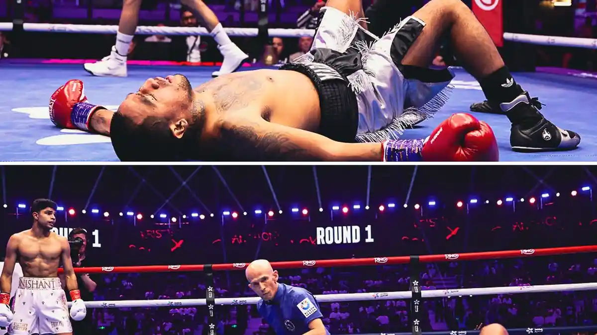 Indian professional boxer (Nishant Dev)