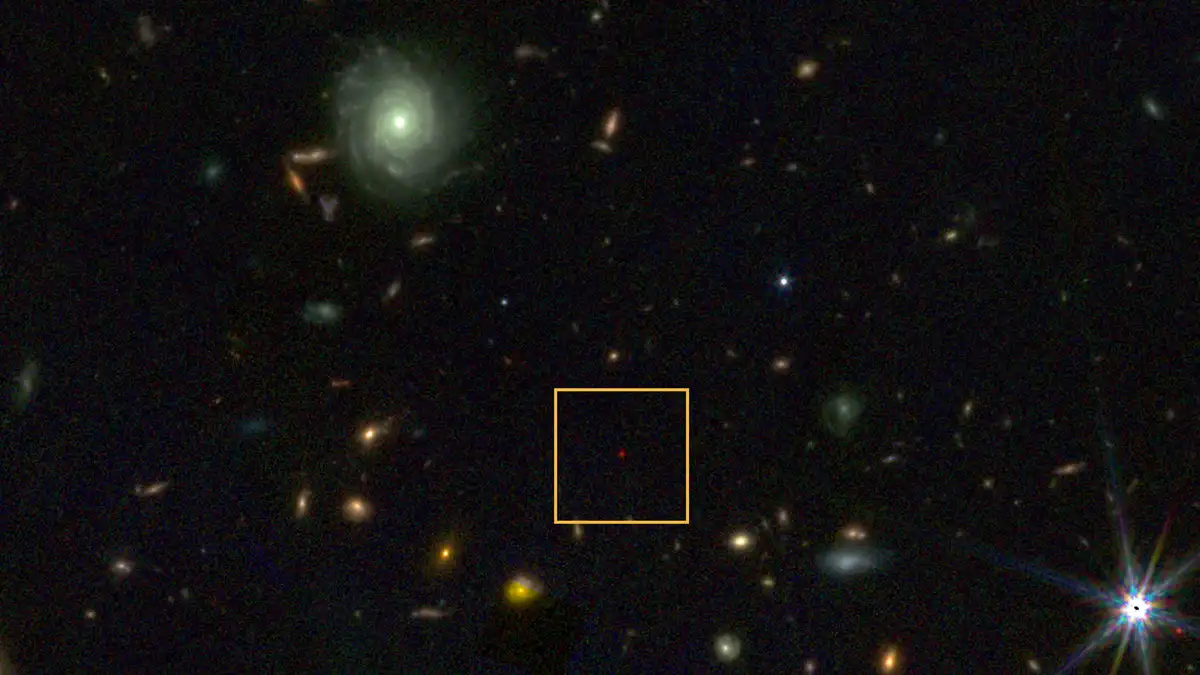 Scientists made the breakthrough after focusing their attention on a mysterious red spot in images captured by Nasa’s James Webb space telescope.