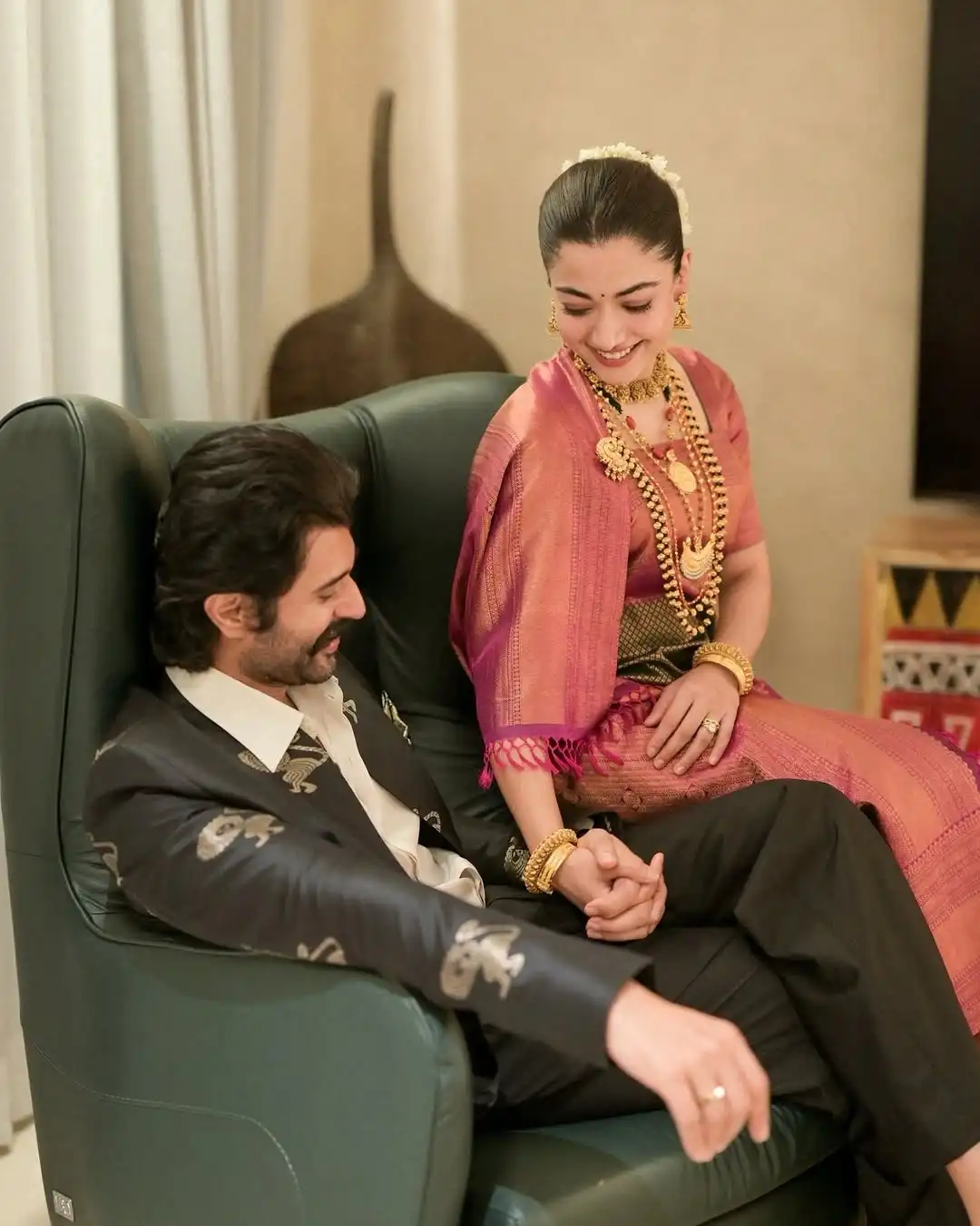 Rashmika Mandanna and Vijay Deverakonda