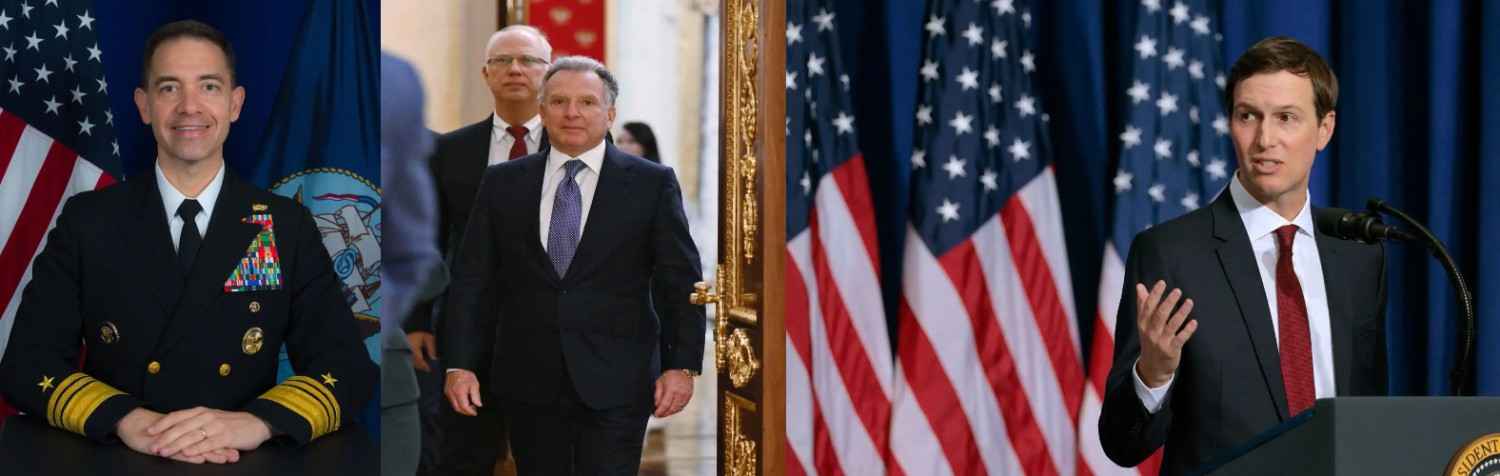 Steve Witkoff, Jared Kushner, and Brad Cooper