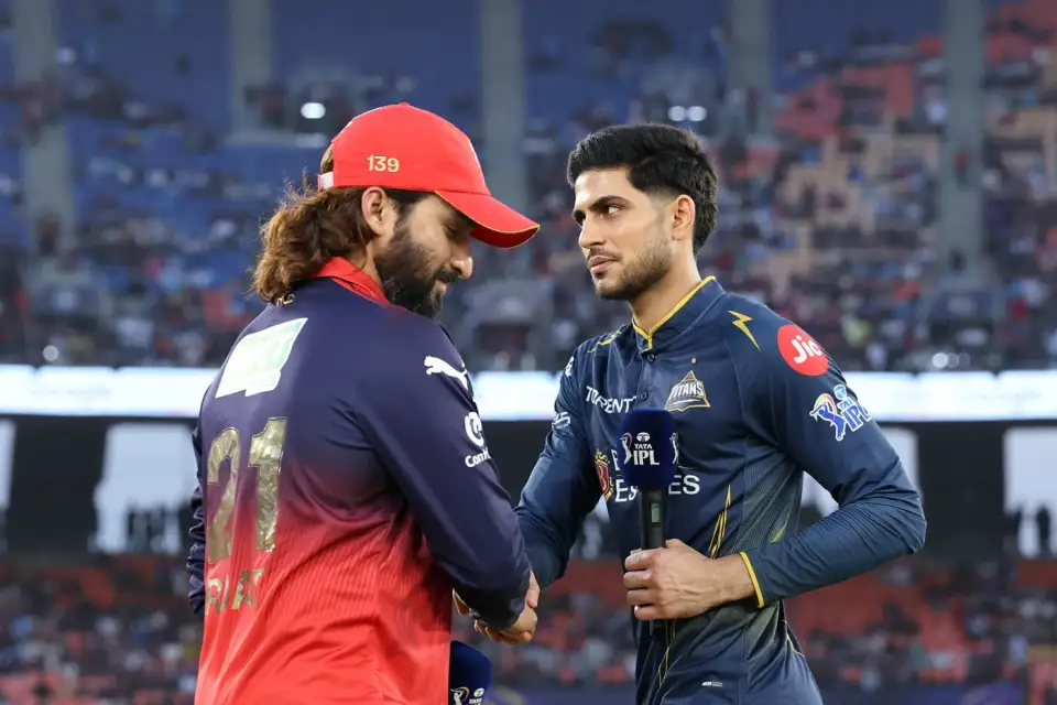 Gujarat Titans’ fifth win and Royal Challengers Bangalore’s third loss.