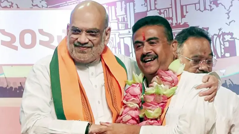 West Bengal gets a new chief minister, Suvendu Adhikari; Amit Shah made the announcement.