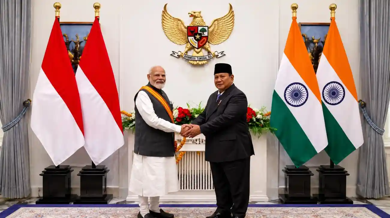 Modi Awarded Indonesia’s Highest Civilian Honor Along With Defense and Trade Deals
