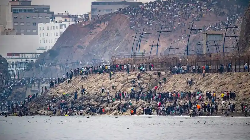 Mass Border Breach in Ceuta Leaves 34 Dead as Spain's Sánchez Points Finger at Smuggling Networks