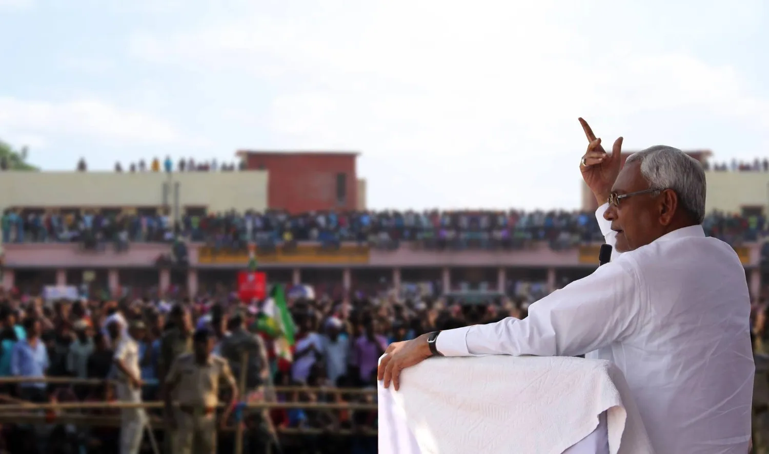Nitish Kumar has taken the oath as a Rajya Sabha MP, marking the beginning of a new journey.