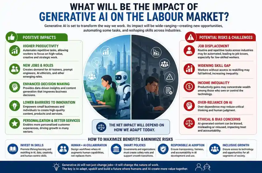 What will be the impact of generative AI on the labour market.