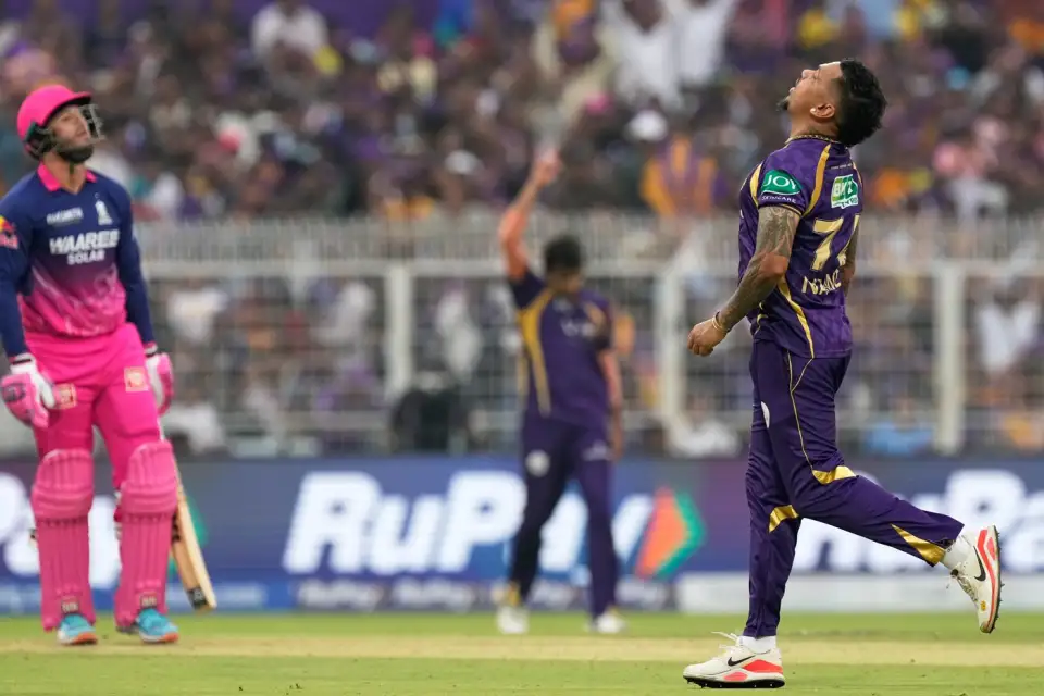 Kolkata Knight Riders registered their first win of the season by defeating Rajasthan Royals by 4 wickets.