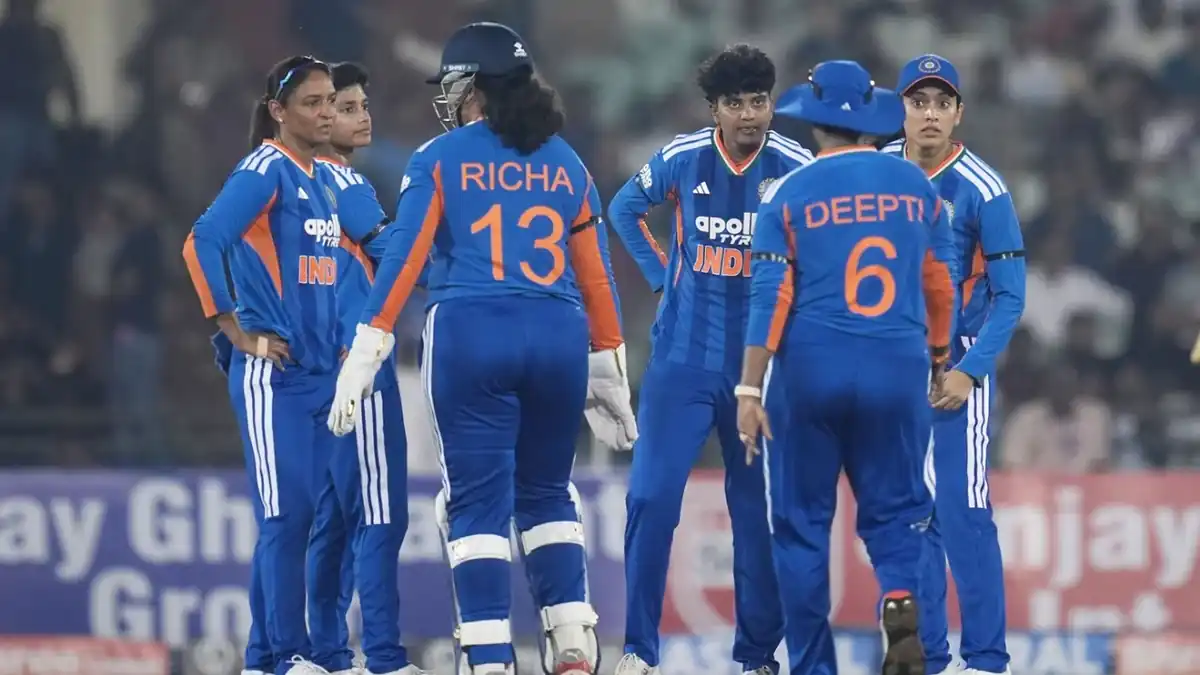 N Shree Charani bowled an economical spell and returned a wicket•Oct 16, 2026