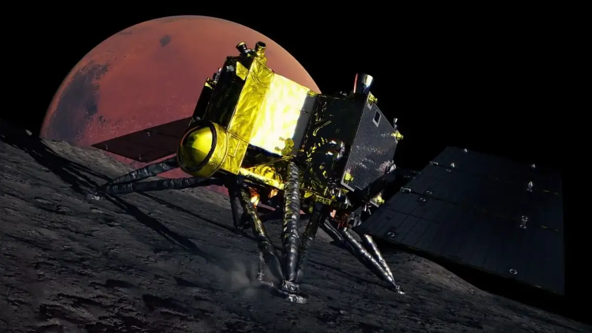 The spacecraft will collect 10g of moon dust from the surface of Phobos