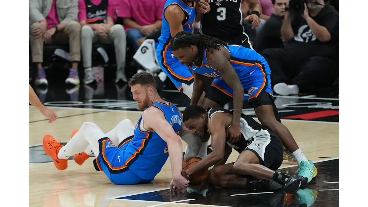 Thunder Open Title Defense Bid With Statement Win Over Spurs, 93-79