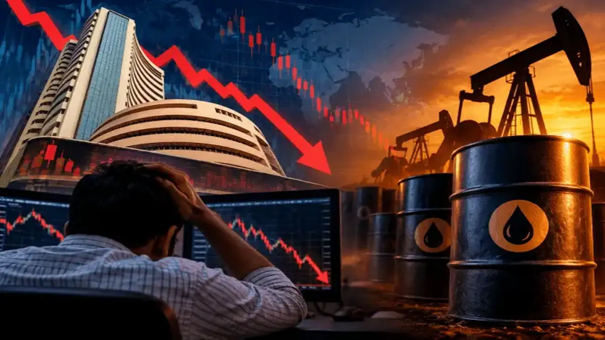 Sensex, Nifty Extend Losing Streak as Rising Oil Prices Weigh on Indian Markets