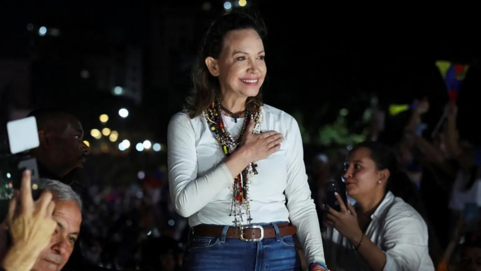Machado Returns to Venezuela as Interim Government Takes No Action to Stop Her