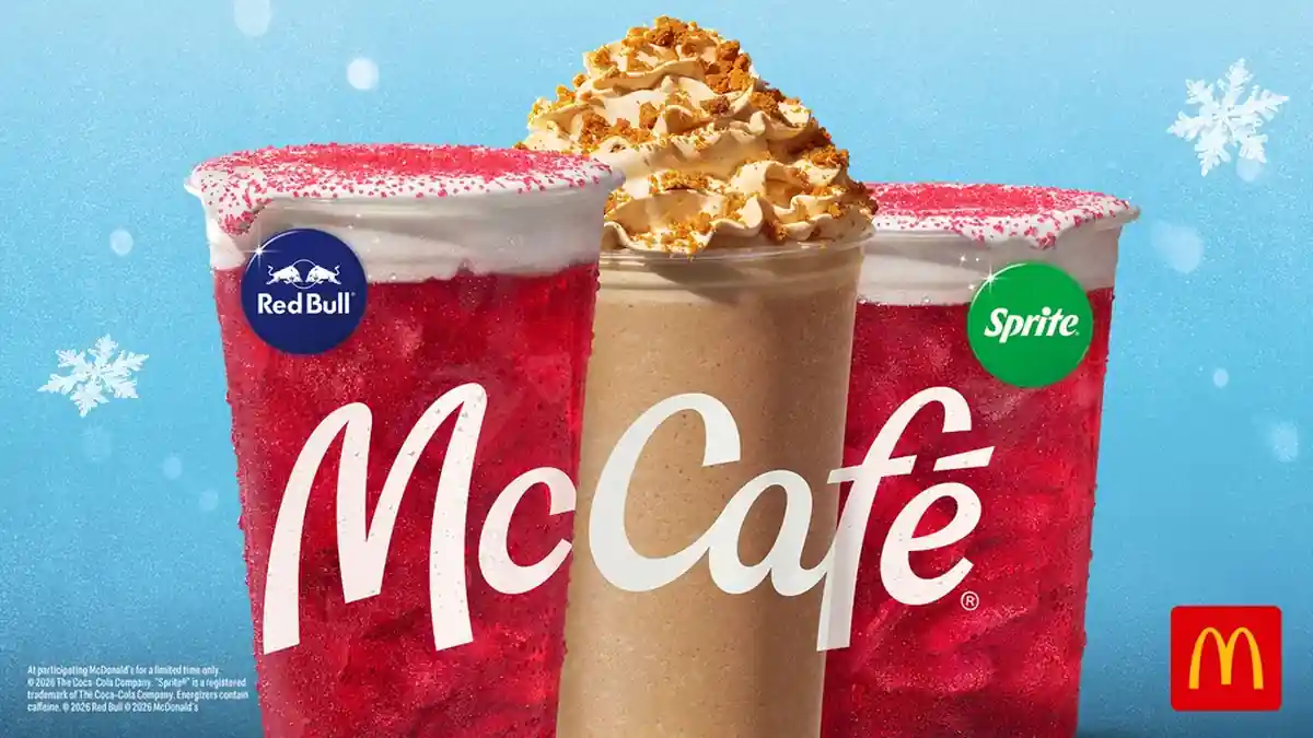 2026 McDonald's Holiday Menu: Five New Cranberry & Cookie Butter Drinks To Be Released November 3, Plus $8 Quarter Pounder Meal