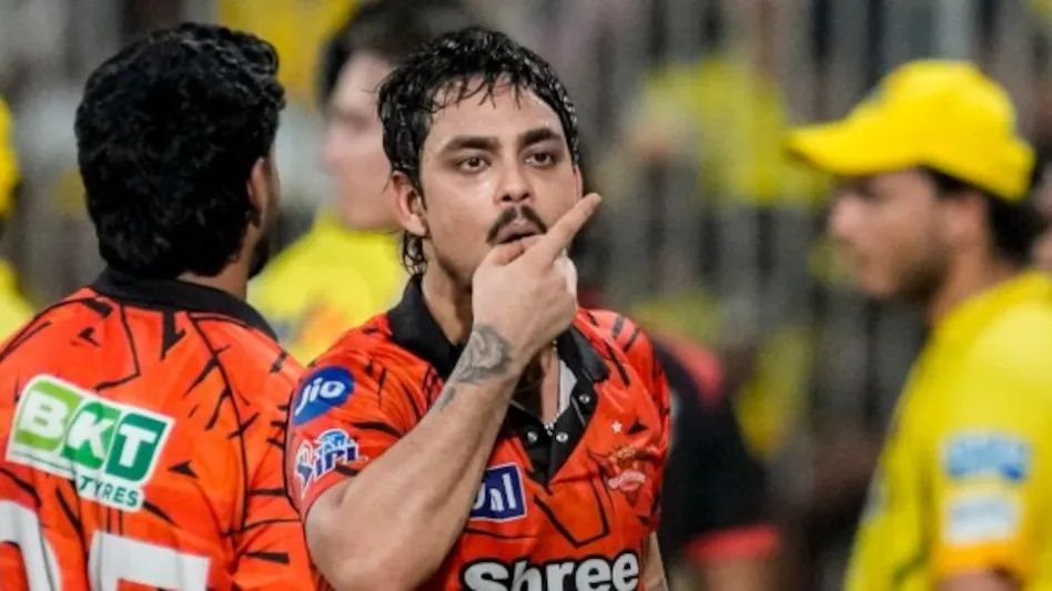 What did Ishan Kishan do that led Chennai Super Kings fans to criticize him?
