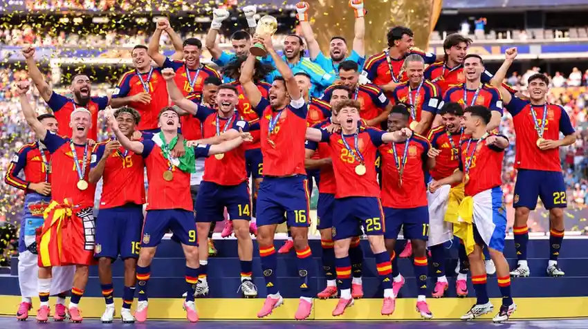 Spain wins 2026 World Cup with late goal against Argentina