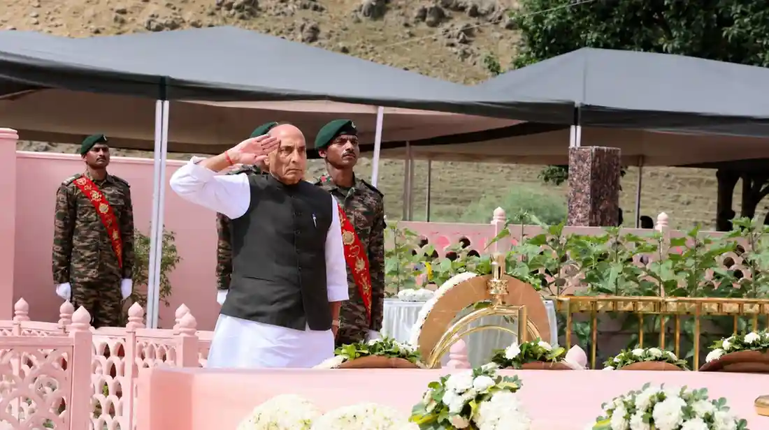 Kargil Vijay Diwas: Rajnath Singh Cautions Pakistan of a Reply 'Beyond Imagination'