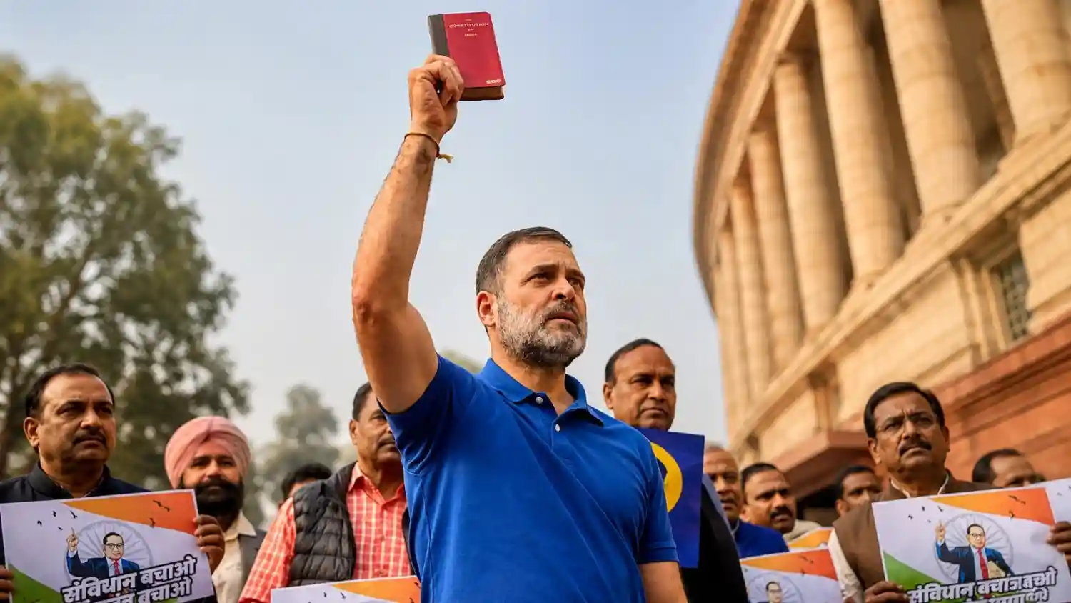 Rahul Gandhi Hits out at Amit Shah Post-Students Crackdown Hours after Education Minister Quits 