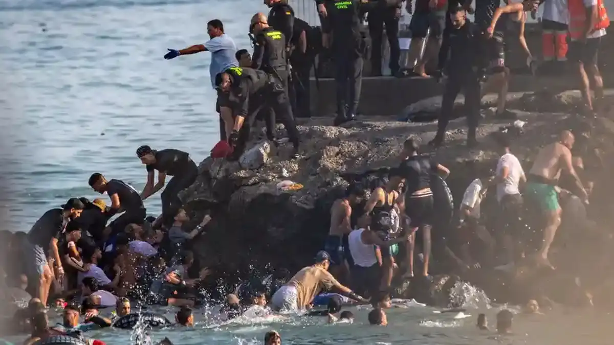 Ceuta Death Toll Hits 57 as Most of the 60,000 Who Crossed Head Back to Morocco