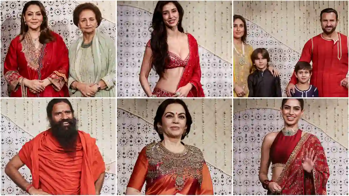 Ganesh Puja at Mukesh Ambani’s Home Draws a Star-Studded Gathering