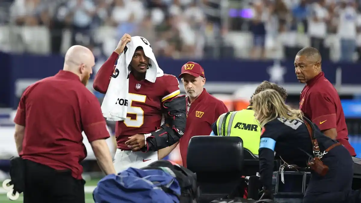 Jayden Daniels' Elbow Injury Reignites Fears Over the Commanders QB's Fragile 2026 Season