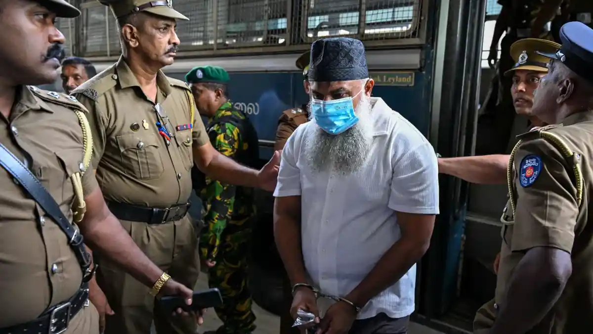Dozens of police and commandos were deployed to the courtroom before the verdicts were announced