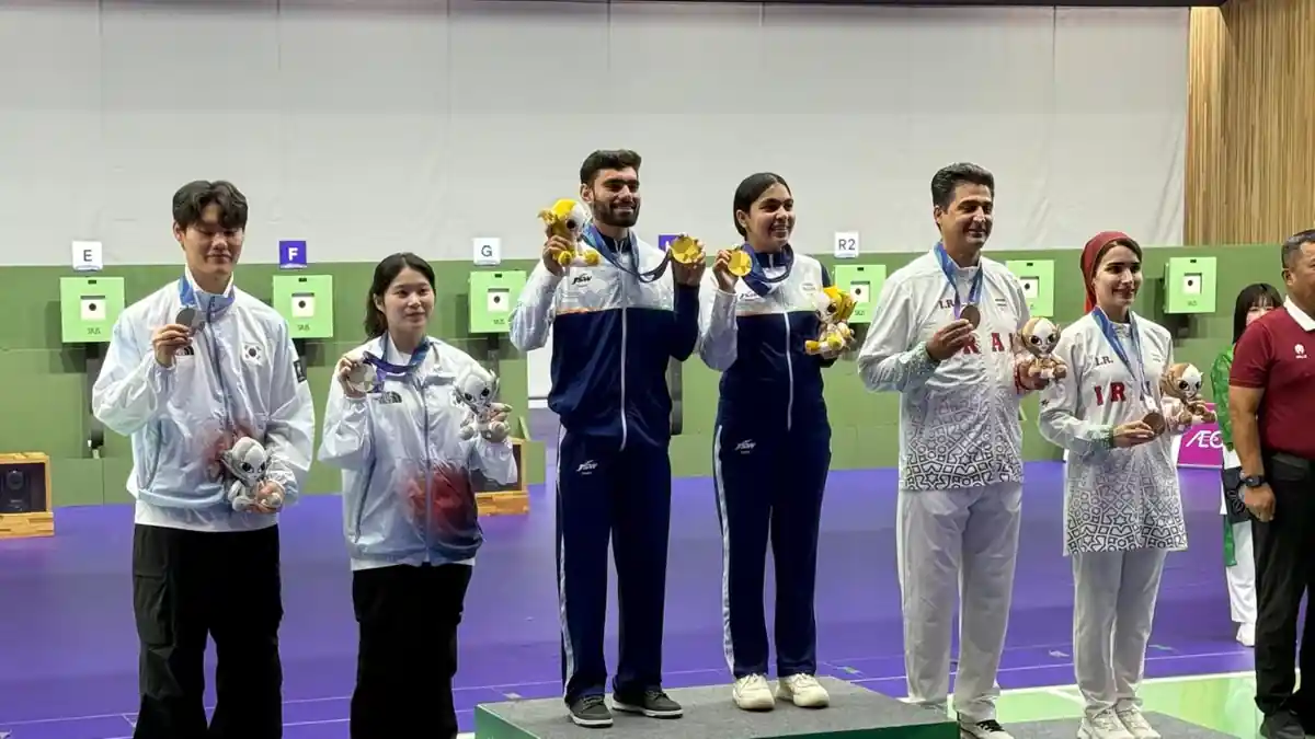 India's Newest Shooting Duo Just Broke an Asian Record. Neither Got Here the Easy Way.