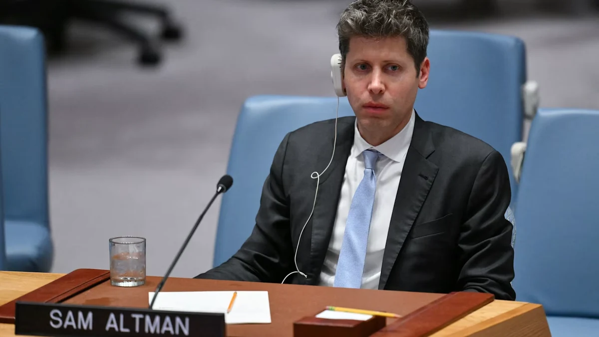 OpenAI chief executive Sam Altman.