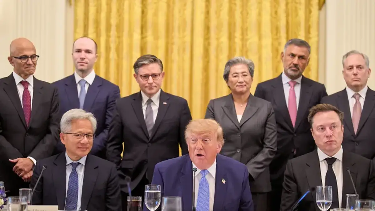 Trump and Six AI Chiefs Sign a One-Page Safety Pact That Nobody Is Forced to Follow